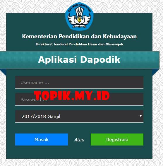 aplikasi dapodik