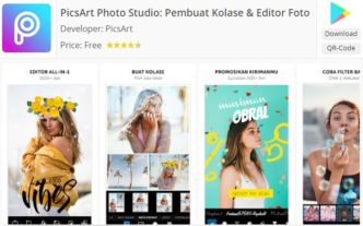 aplikasi editing foto dengan PicsArt