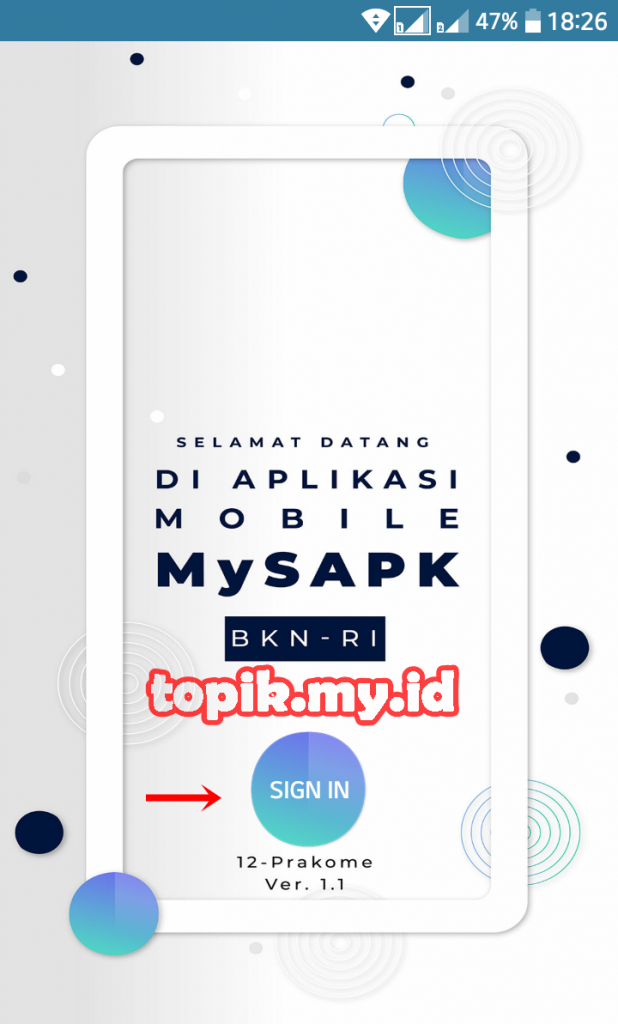 Aplikasi My SAPK BKN