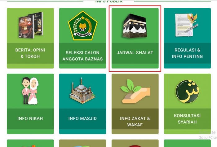 Jadwal Imsakiyah