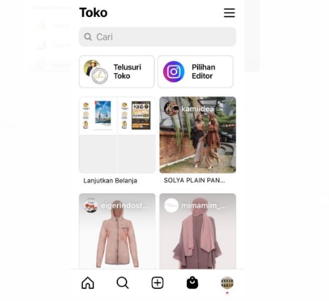 kelima, Buku Toko Anda di Instagram dengan klik tombol Menu Keenam, Selanjutnya hubungkan akun facebook yang anda miliki Ketujuh, bisa langsung anda login ke akun facebbok atau koneksikan dengan fanspage yang anda miliki. Tautkan Dengan Akun Facebook Kedelapan, Hubungkan katalog yang anda miliki, seperti shopify, big commerce, magento, wo commerce apabila tidak memiliki silahkan anda buat katalog baru. Hubungkan Katalog Kesembilan, Silahkan anda masukkan situs web yang anda miliki Kesepuluh Silahkan anda kirim penawaran toko online instagram anda untuk segera ditinjau oleh aplikasi instagram Kesebelas, Selamat instagram anda sedang meninjau akun anda saat ini. Cara Membuat Online Shopping Instagram Untuk Android