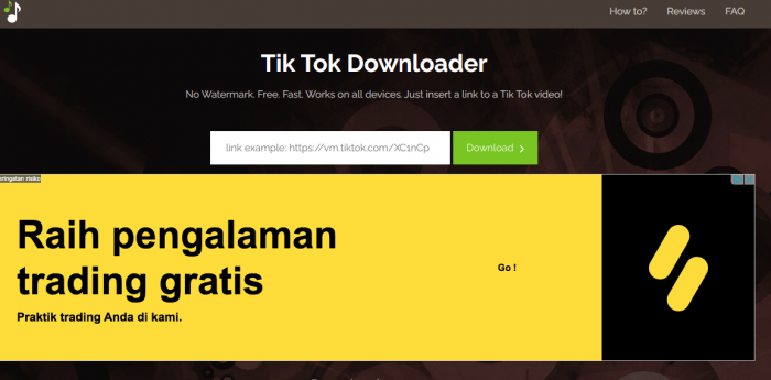 Cara Download Video tiktok tanpa watermark